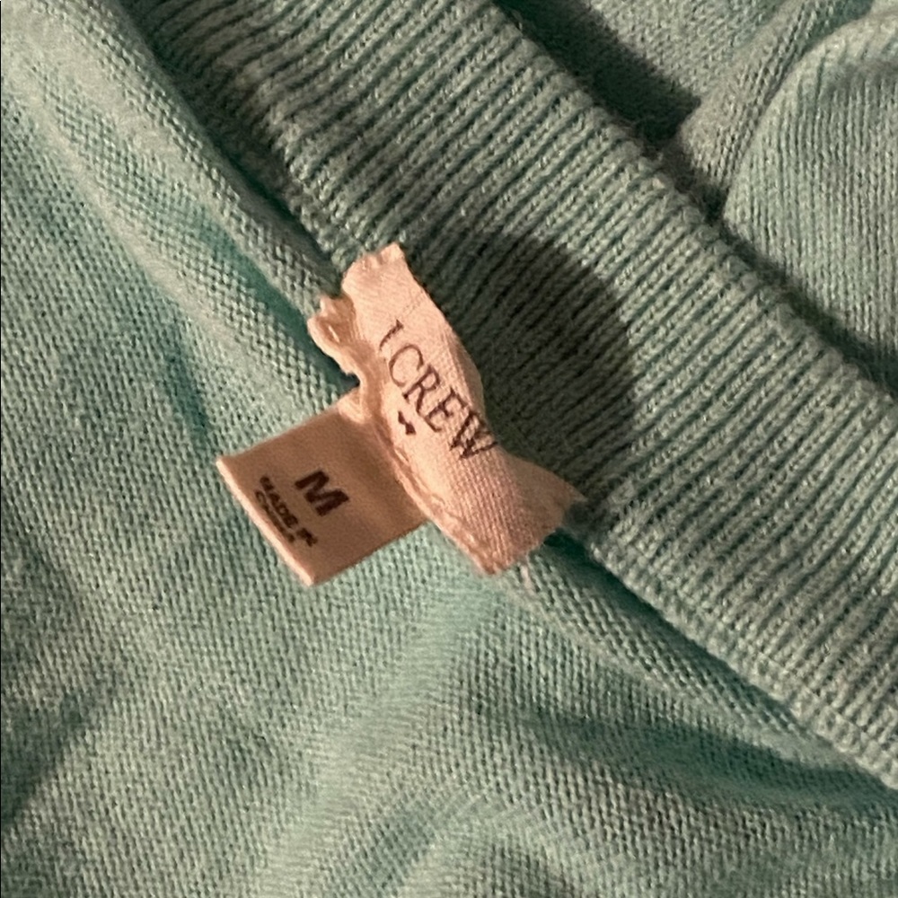 EUC J.Crew Clare Cardigan Mint M - Picture 4 of 4